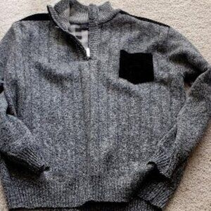 Gioberti Men's Half Zip Pullover Knitted Regular Fit Sweater